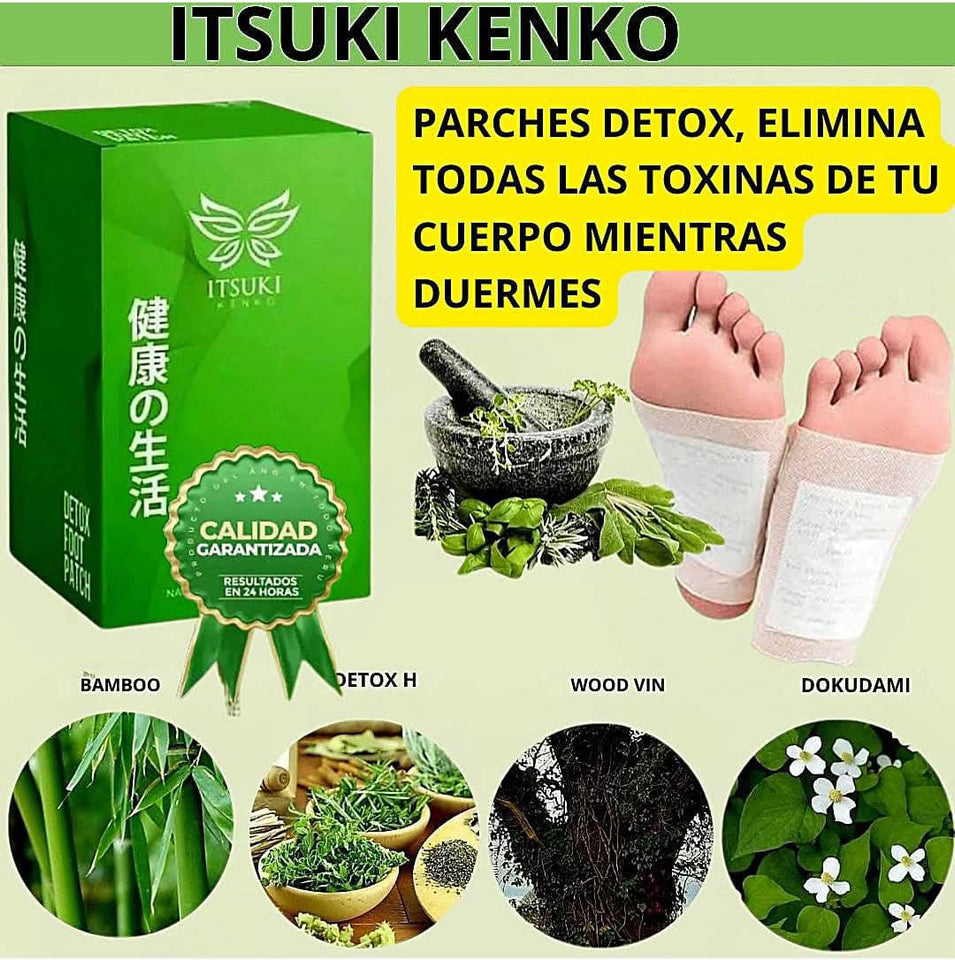 Descubre ITSUKI KENKO Premium, los parches desantoxicante