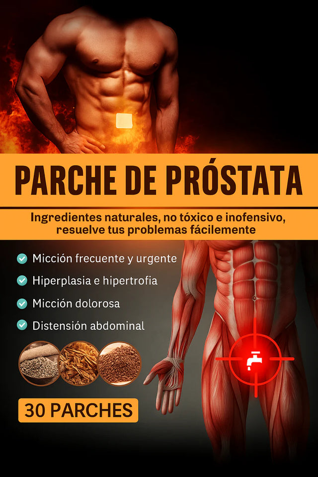 PROSTATE PATCH-Parche para la prostata-PREMIUN